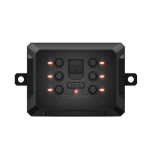 Caja de control / 6 salidas / 30 A por salida / 100 A total / IPX7 / Inalámbrico / 5″ x 1″ x 3″