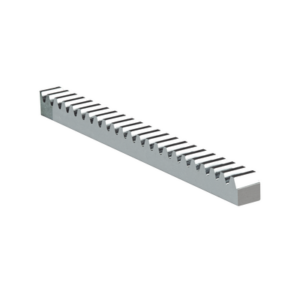 Cremallera de Acero / 2 m (6.6 ft) de Longitud / Módulo 4 / Carga 3000 kgf / Sección 22 x 22 mm / Galvanizado Electrolítico