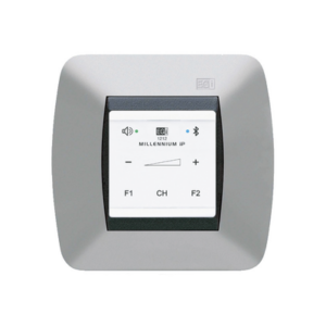 Mando de Audio IP / Control Táctil / Bluetooth 5.0 / Alimentación PoE 802.3af / Montaje en Pared o Superficie