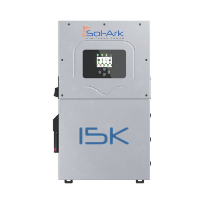 Inversor Híbrido / 15 kW / 220 Vcc / Fase Dividida / 19.5 kWp FV / 3 MPPT / IP65 / 48 Vcc Baterías