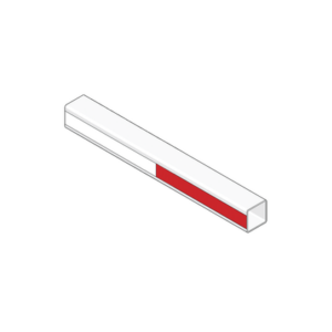 Brazo de plástico reforzado / 3.6 m (11.8 ft) / 6.5 x 6 cm / Compatible con barrera 1601080