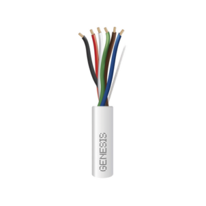 Bobina de 305 Metros / Cable de Cobre / 6 x 22 AWG / Riser / Tipo CMR-CL3R / Para Aplicaciones de Control de Acceso / Alarmas de Intrusión / Automatización / Interfonos y TV Porteros