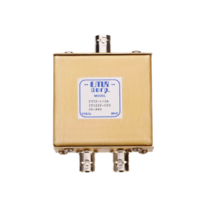 Divisor de Potencia de 2 Vías / 30-960 MHz / 0.5 W / BNC Hembra / 1.1 x 2.2 x 3.3 pulgadas