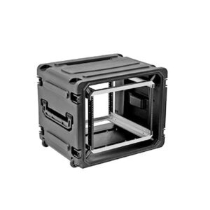 Gabinete Móvil / Rack 19" 12U / Profundidad 20" (50.8 cm) / Amortiguadores Elastoméricos / Ruedas Integradas