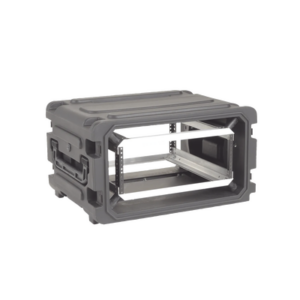 Gabinete Móvil con Amortiguador / Rack 19" / 4U / Ruedas Integradas / Resistente a Golpes y Agua / 23.875" Profundidad Riel a Tapa