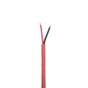 Cable para Sistemas de Detección de Incendio / 2x18 AWG / Riser FPLR-CL3R FT4 / 305 m (1000 ft) / Rojo / -20°C a 75°C