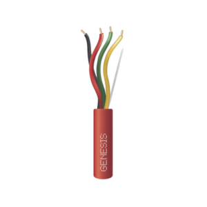 Alambre / 4 x 14 AWG / 1000 ft (305 m) / Riser FPLR-CL3R / Resistente al Fuego / Rojo / Sistemas Contra Incendio