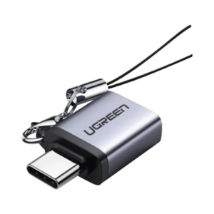 Adaptador USB-C 3.1 a USB 3.0 A / OTG / 5 Gbps / Aluminio / 10,000 Inserciones