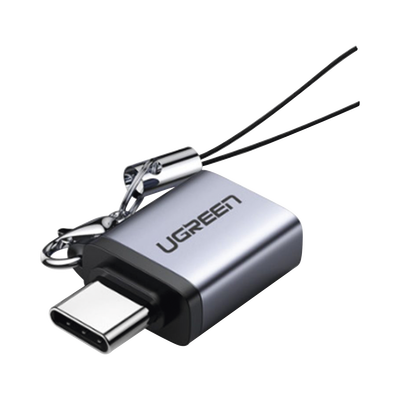 Adaptador USB-C 3.1 a USB 3.0 A / OTG / 5 Gbps / Aluminio / 10,000 Inserciones