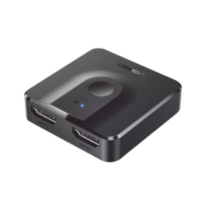 Switch HDMI Bidireccional / 4K 60Hz / HDR / 3D / Dolby Atmos / Metal / Sin Alimentación Externa