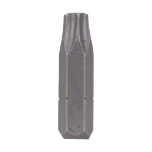 Punta torx tipo T6 hexagonal de 1/4” x 1” de largo