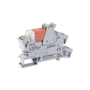 Módulo Relé / 24 VCC / 16 A / 1 Inversor / Push-in CAGE CLAMP® / LED Rojo / IP20 / Carril DIN 35 mm / -40°C a +70°C