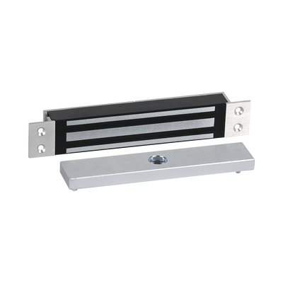Chapa Magnética Mortise Mini / 750 lbs / 12-24 VDC / Perfil Bajo / 9 x 1.5 x 1.17 pulgadas