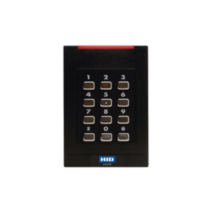Lector de Acceso con Teclado / iClass SEOS, SE, SR, iClass / Mifare Classic, DesFire EV1 / Bluetooth Smart, NFC / 5-16 VDC / 3.3 x 4.8 x 1.1 in