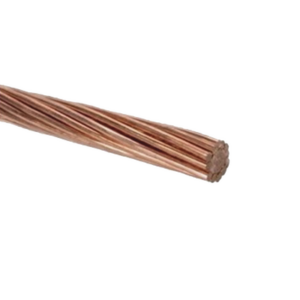 Cable Eléctrico de Cobre Desnudo / 1/0 AWG / 100 m (328.1 ft) / Semiduro / 7 Hilos Concéntricos / NOM-063-SCFI