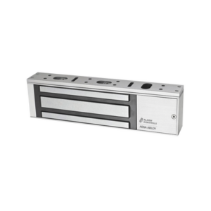 Chapa Magnética / 1200 lbs Fuerza de Retención / Voltaje Dual 12/24 V DC / Montaje Sin Herramientas / UL 10C, UL 294, ULC-S104