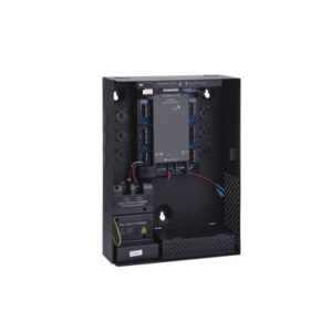 Controlador de Acceso IP / 2 Puertas Expandible a 4 / 20,000 Usuarios / 30,000 Eventos / TCP-IP / Gabinete con LED y Fuente