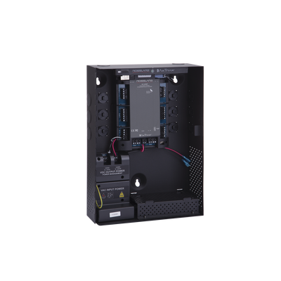 Controlador de Acceso IP / 2 Puertas Expandible a 4 / 20,000 Usuarios / 30,000 Eventos / TCP-IP / Gabinete con LED y Fuente