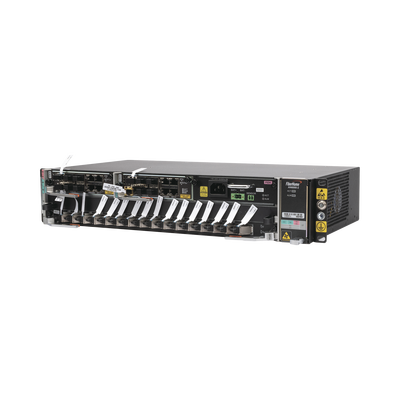 OLT GPON Carrier Class / 16 Puertos GPON / Backplane 800 Gbit/s / Uplink 1.04 Tbit/s / 2 UR / Fuente AC 90-290 VCA