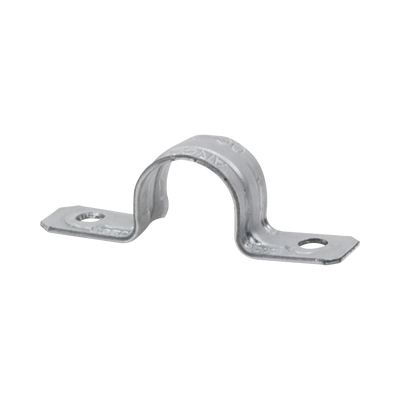 Abrazadera Omega / Conduit Pared Gruesa 1 1/4" (32 mm) / Acero Pregalvanizado Calibre 16 / Tornillo #10