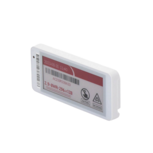 Etiqueta Electrónica de Tinta / 2.9 Pulgadas / Bluetooth 5.0 / NFC / IPX5 / Batería 5 Años