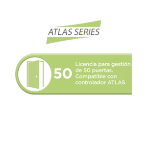 Licencia de control de acceso / 50 puertas / Software embebido vía navegador / Compatible serie Atlas