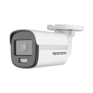 Bala TURBOHD 3K (5 MP) / Lente 3.6 mm / Micrófono Integrado / Imagen a Color 24/7 / Luz Blanca 40 mts / Exterior IP67 / dWDR / 4 Tecnologías