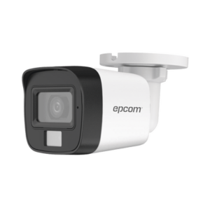 Cámara Bala TURBOHD / 3K 5 Megapixel / Gran Angular 104.9° / Dual Light 30 m (98.4 ft) IR + 20 m (65.6 ft) Luz Blanca / IP67 / Audio Integrado / 4 Tecnologías