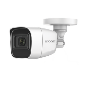 Cámara Bala TURBOHD / 2 Megapixel / Gran Angular 106.4° / IR 25 m (82 ft) / IP66 / Audio por Coaxitron / 4 Tecnologías