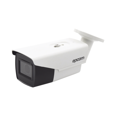 Cámara Bala TURBOHD / 2 Megapixel 1080p / Lente Motorizado 2.7-13.5 mm / IR EXIR 70 m (229.7 ft) / Ultra Baja Iluminación 0.005 Lux / IP67 / Alimentación Dual 12 VCC / 24 VCA