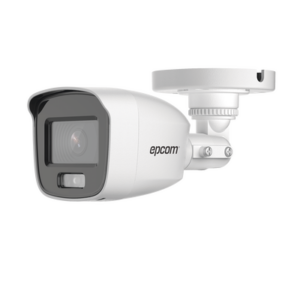 Cámara Bala TURBOHD / 2 Megapixel / ColorVu 24/7 / Luz Blanca 20 m (65.6 ft) / Lente 2.8 mm 105° / Audio Integrado / IP66 / 4 Tecnologías Seleccionables