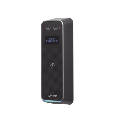 Lector Biométrico Facial / Autenticación IA con NPU / 100,000 Usuarios / IP67 / IK08 / EM, Mifare, NFC y Bluetooth / Procesamiento 0.2 s