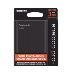 Cargador de Baterías 2 en 1 / Power Bank / 4 Slots / AA y AAA Ni-MH / Carga Individual y Simultánea