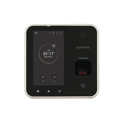 Terminal Biométrica IP / Pantalla Táctil LCD 5" / WiFi 802.11b/g / PoE / Lector EM 125kHz / 500,000 Usuarios