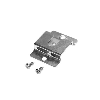 Clip de Metal para Micrófono / 3 cm x 6 cm / Instalación en Vehículos / 3 Tornillos Incluidos