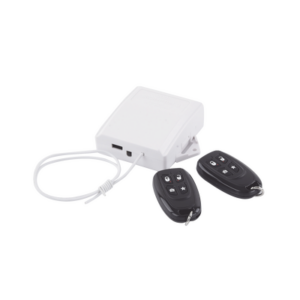 Receptor Inalámbrico / 433 MHz / 2 Controles Remotos / 2 Salidas Relay / Bus de Datos / Compatible Múltiples Paneles