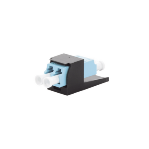 Módulo Acoplador / LC Duplex / Fibra Multimodo OM3/OM4 / Mini-Com / Cerámica Zirconia / Aqua
