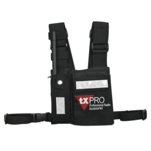 Pechera Táctica / Soporte Universal para Radio / Cinta Adherente de Seguridad / Sujeción para Bolígrafo / Uso en Exteriores