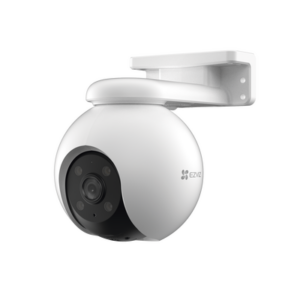 PT WiFi / (3K) 5MP / Visión 360° / Detección humana / Detección de Vehiculo / Audio de Dos Vías / Sirena / Luz Parpadeante / Colores en Oscuridad / Micro SD / Presets / Autoseguimiento / Exterior