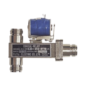 Relevador Coaxial para Antena SPDT, 10-14 Vcc (12 Vcc Nom.), 160 mA, 500 Watt a 1 GHz.