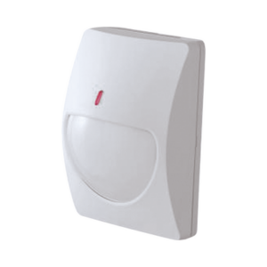 Sensor de Movimiento PIR / Interior / Cobertura 15 m (49 ft) / Patrón dual ajustable / Alambrico / Compensación térmica