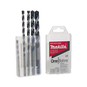 Juego de Brocas para Concreto / 5 Piezas / 3/16 a 1/2 pulg / Punta Carburo de Tungsteno / 3.5 a 6 pulg (89 a 152 mm)