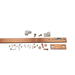 Barra de Tierra Física para Rack 19" (482.6 mm) / 1 UR / Aleación de Cobre 110 Esta