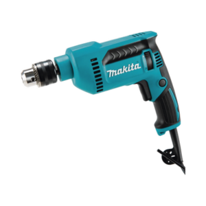 Taladro de 120 Vca con Portabrocas de 1/2", velocidad variable de 0 a 3000 RPM, Potencia 650 W. incluye llave de mandril