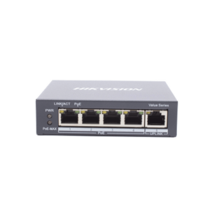 Switch Gigabit  PoE+ / No Administrable / 4 Puertos 1000 Mbps PoE+ / 1 Puerto 1000 Mbps Uplink / 35 Watts