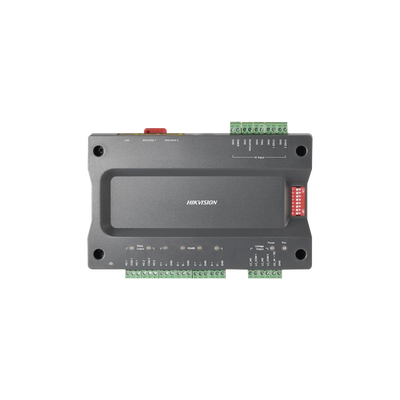 Controlador de Acceso para Elevadores / 128 Pisos / TCP-IP / 20,000 Tarjetas / 2 Lectores Wiegand o RS-485 / 5 Salidas de Relé