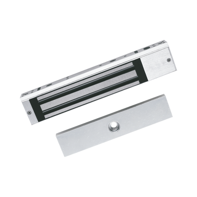 Chapa Magnética Electromagnética / 617 lbs (280 kg) / 12 VDC / LED de Estado / Anti-residual / Interior