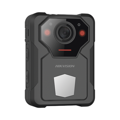 Cámara Corporal / 2K 4 Megapixel / Fotos 40 Megapixel / IR 3 m (9.8 ft) / IP67 / 64 GB / GPS / 12 Horas Grabación