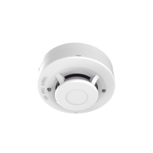Detector de Humo Fotoeléctrico / 4 Hilos / DC 12 V / LED Duales 360° / Umbral 0.10 a 0.16 dB/m / Perfil Bajo 35 mm