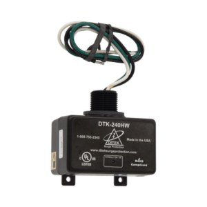 Dispositivo de Protección Contra Sobretensiones / 240 VCA / NEMA 4X / ¾" NPT Macho / 12 AWG / -35°C a +85°C